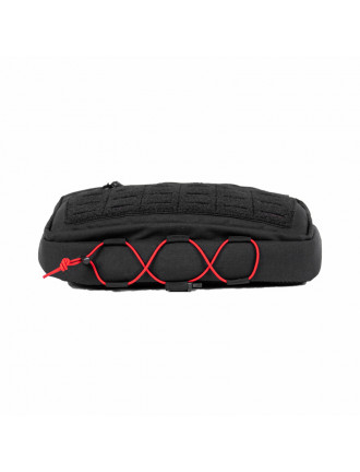 Сумка поясна REZERVIST Kaisak EDC-M, чорний/червоний