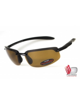 Окуляри BluWater Ty-Phoon polarized, коричневі