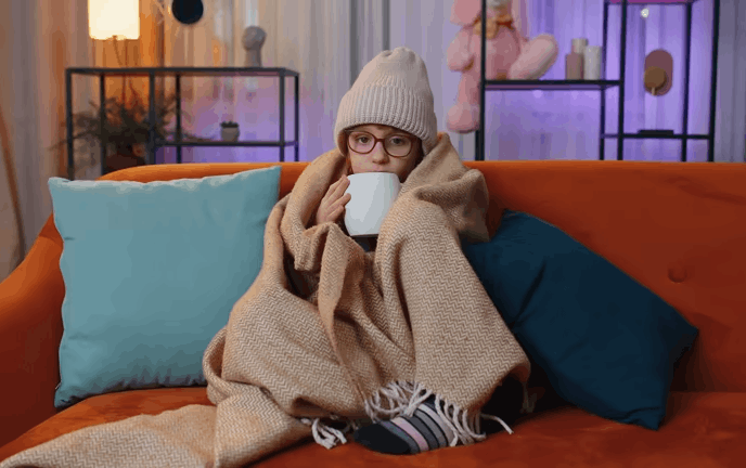 як зігрітися взимку у приміщенні без отоплення і тепла