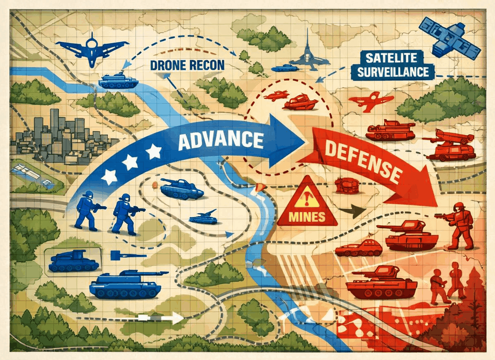 тактичні прийоми види та концепції тактики