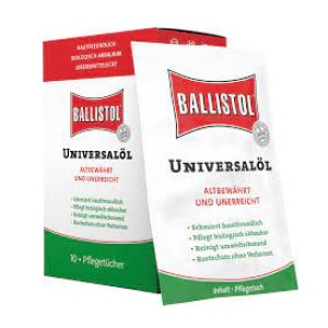 Серветки для догляду зброї Ballistol (10 шт)