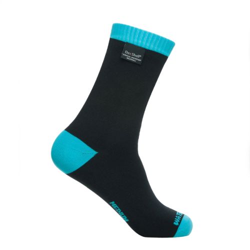 Шкарпетки DexShell Coolvent Aqua Blue, водонепроникні
