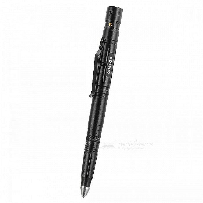 Ручка Laix B007.2-H, чорна, з ліхтариком