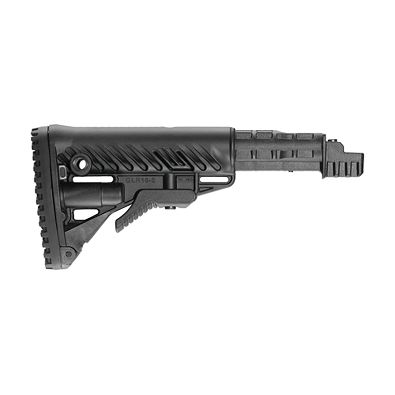 Телескопічний приклад, FAB Defense, AK-47 з амортизатором, чорний