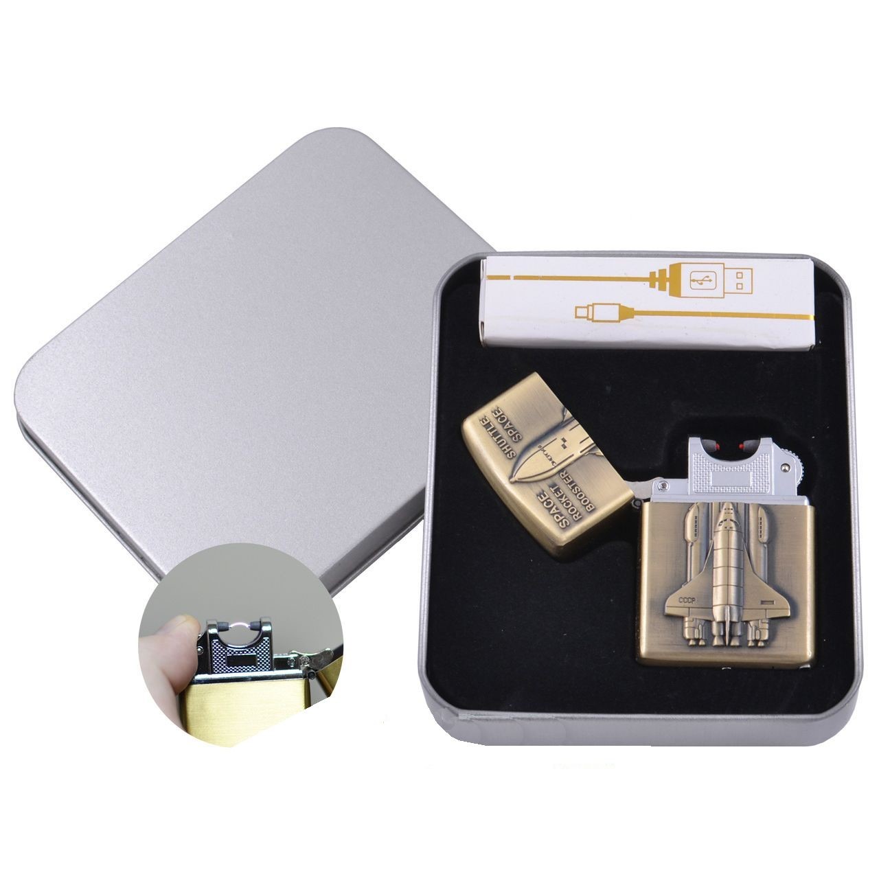 Запальничка-сувенір Space Shattle 4886 USB