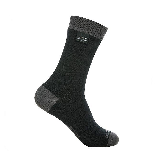 Шкарпетки DexShell Coolvent Lite, сірі, водонепроникні