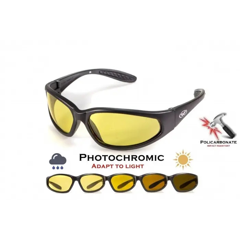 Окуляри Global Vision Hercules-1 Photochromic, жовті  