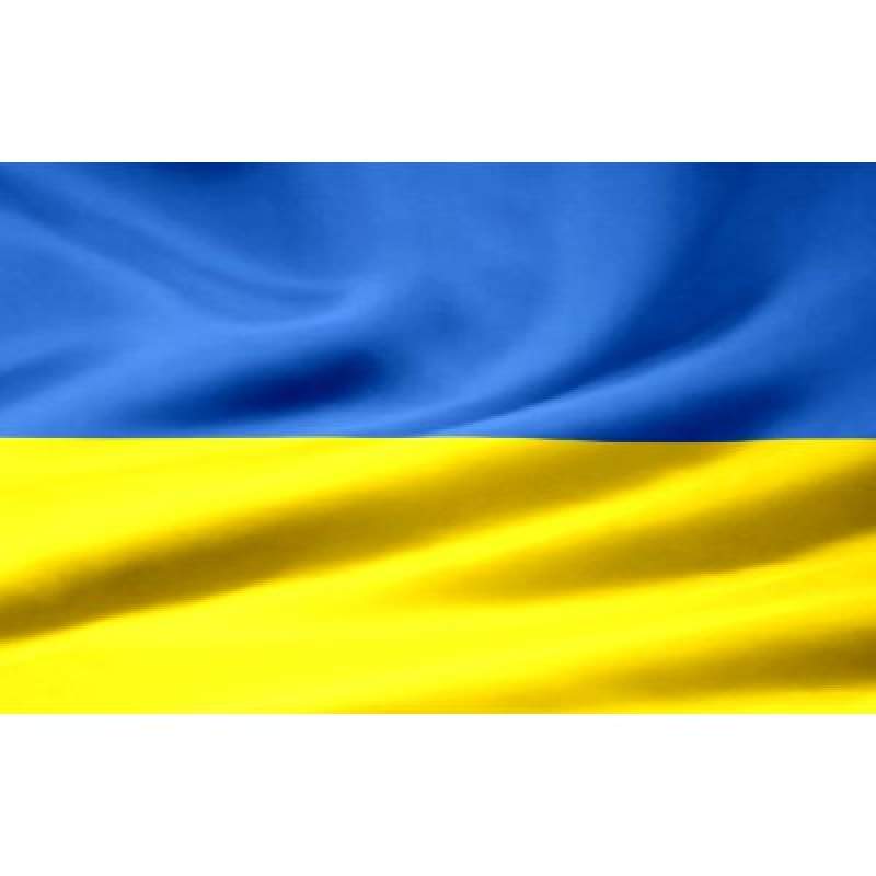 Прапор жовтий-блакитний 135х90, атлас