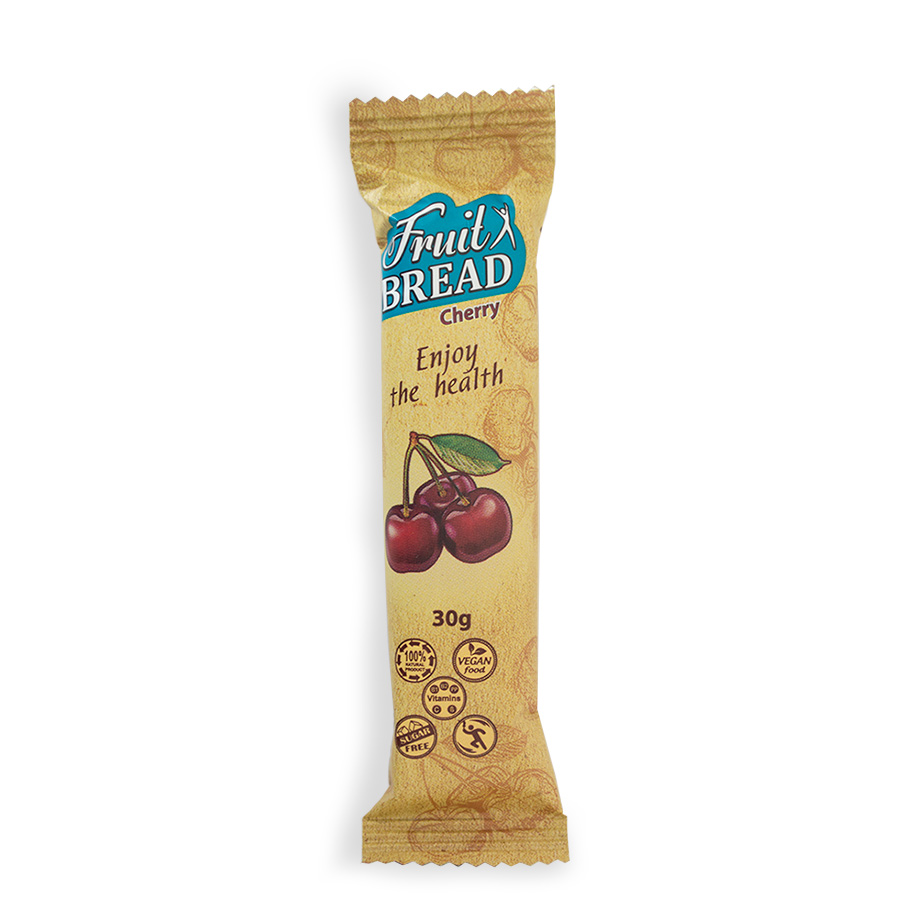 Цукерки Fruit Bread, вишня, без цукру ( 30 г) 