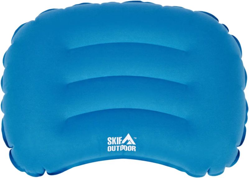 Подушка надувна SKIF Outdoor Master, 46*32*11 см, голуба