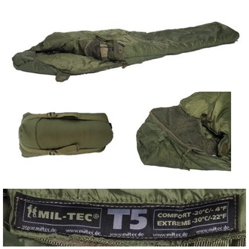 Спальний мішок MIL-TEC Tactical 4, олива