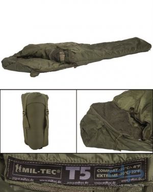 Спальний мішок MIL-TEC Tactical 5, олива