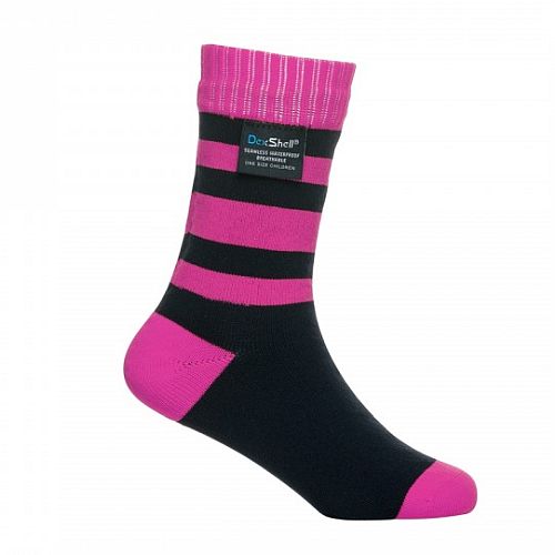 Шкарпетки DexShell Children, рожеві, водонепроникні