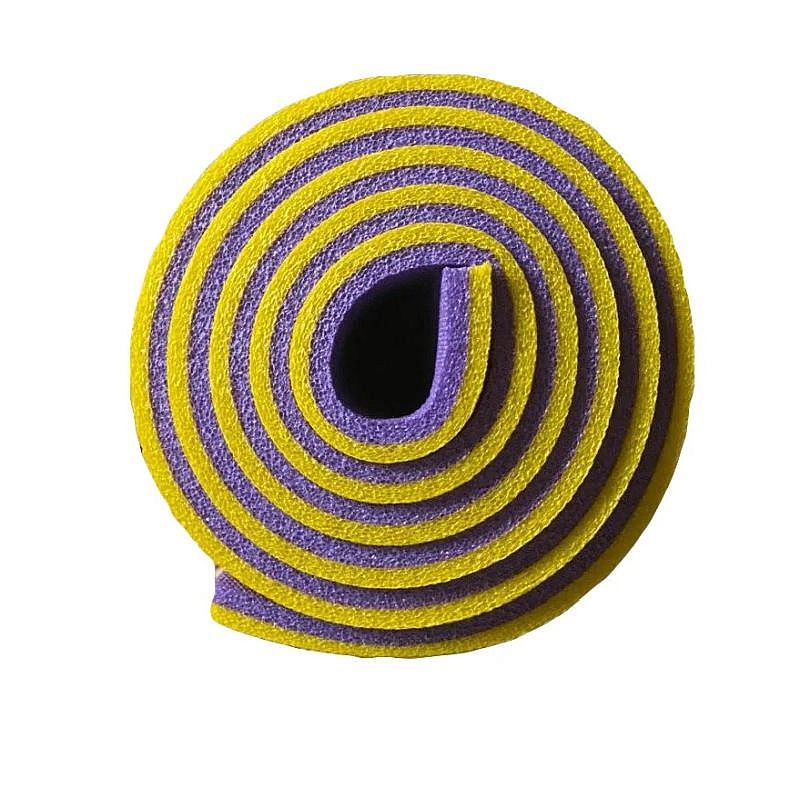 Каремат 60х180 10мм, жовто-фіолетовий